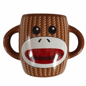 Sock Monkey Mug Galerie Double Handle